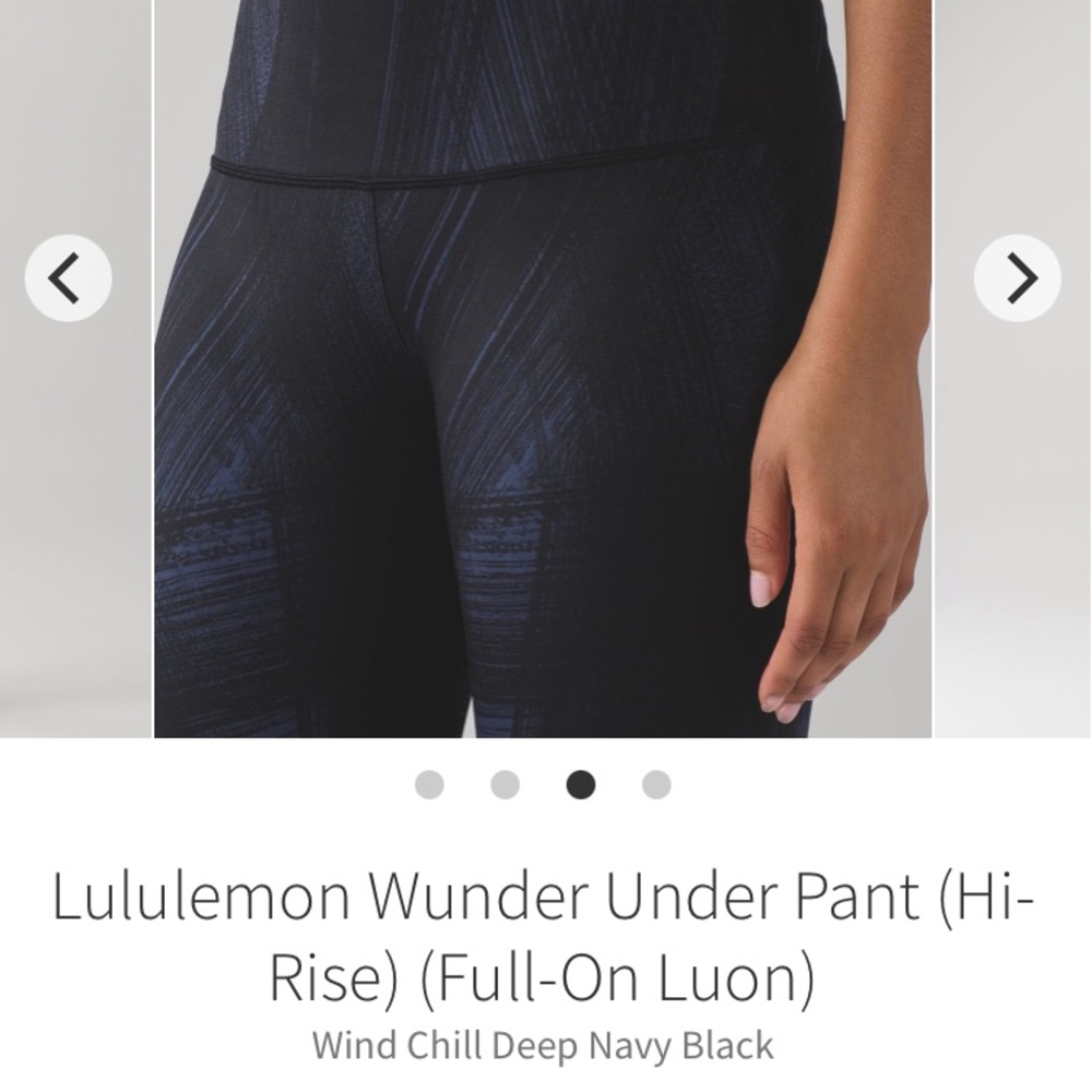 Lululemon Wunder Under Leggings